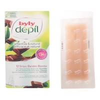 Byly 'Chocolate' Wax Strips - 12 Units