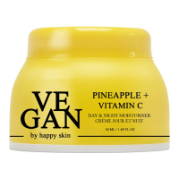 Vegan by Happy Skin Crème de jour & de nuit 'Pineapple & Vitamin C' - 50 ml