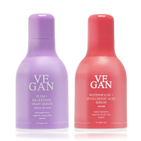 Vegan by Happy Skin 'Intensive Smoothing Skin Renew Serum' Serum Set - 30 ml, 2 Pieces