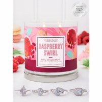 Charmed Aroma Women's 'Raspberry Swirl' Candle Set - 500 g
