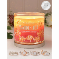 Charmed Aroma Set de bougies 'Wanderlust' pour Femmes - 500 g