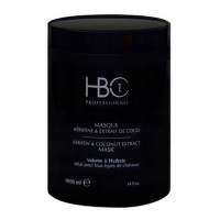 HBC ONE Masque capillaire 'Keratin & Coconut Extract' - 1000 ml