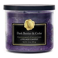 Village Candle Bougie parfumée 'Gentleman's Collection' - Dark Berries & Cedar 396 g