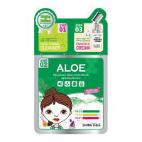 Shinetree 'Aloe Relaxing Solution 3 Steps' Face Mask - 28 ml