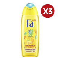 Fa Gel Douche 'Funky Feathers' - 250 ml, 3 Pack