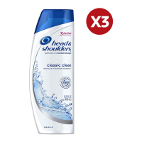 Head & Shoulders Shampoing 'Classic Clean' - 300 ml, 3 Pack