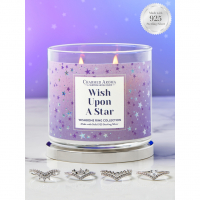 Charmed Aroma Set de bougies 'Wish Upon A Star' pour Femmes - 350 g