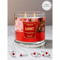Charmed Aroma Women's 'Garnet' Candle Set - 350 g