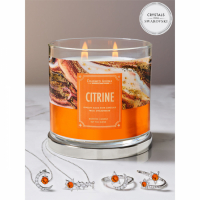 Charmed Aroma Set de bougies 'Citrine' pour Femmes - 350 g