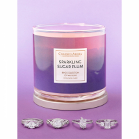 Charmed Aroma Women's 'Sparkling Sugar Plum' Candle Set - 350 g