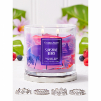 Charmed Aroma Women's 'Sunshine Berry' Candle Set - 350 g