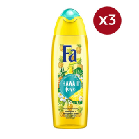 Fa 'Hawaii Love' Shower Gel - 250 ml, 3 Pack