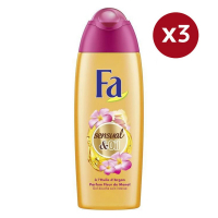 Fa 'Sensual & Oil Monoi' Shower Gel - 250 ml, 3 Pack