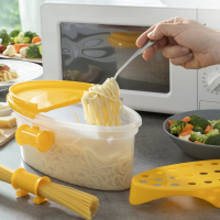 Innovagoods 4-In-1 Microwave Pasta Cooker With Accessories And Recipes Pastrainest