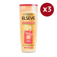 L'Oréal Paris 'Elseve Anti Casse Reparateur' Shampoo - 250 ml, 3 Pack