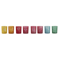 Laroma 'Mixed' Candle Vase - 8 Pieces