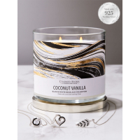Charmed Aroma Set de Bougies Parfumées 'Coconut Vanilla' pour Femmes