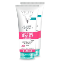 Vichy '3 En 1' Make-Up Remover - 300 ml, 2 Pieces