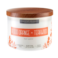 Candle-Lite 'Blood Orange & Teakwood' Duftende Kerze - 418 g