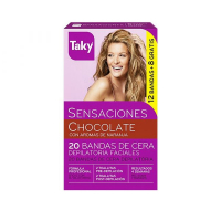 Taky 'Chocolate Face' Wax Strips - 20 Pieces