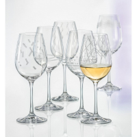 Aulica Set Of 6 Wine Glasses 350Ml