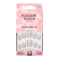 Elegant Touch 'French Pink' Falsche Nägel - 126 S