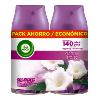 Air-wick Recharge de désodorisant 'Freshmatic' - Smooth Satin & Moon Lily 250 ml, 2 Pièces