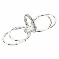Panconesi Women's 'Solar Crystal' Ring