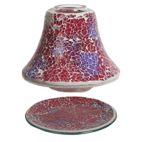 Woodbridge 'Crimson Crackle' Coaster, Lamp Shade