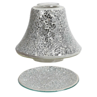 Woodbridge 'Silver Crackle' Coaster, Lamp Shade