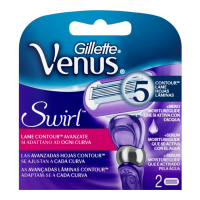 Gillette Razor Reffil 'Venus Swirl' - 2 Pièces