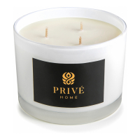Privé Home 'Tobacco & Leather' Scented Candle - 420 g