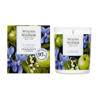 Woods of Windsor 'Linen' Candle - 150 g