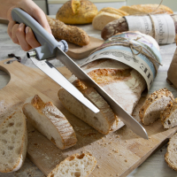 Innovagoods Bread Knife With Adjustable Cutting Guide Kutway