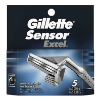 Gillette 'Sensor Excel' Rasiermesser-Nachfüllpackung - 5 Stücke