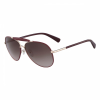 Longchamp 'LO100SL (772) ROSE GOLD/BURGUNDY' Sonnenbrillen für Damen