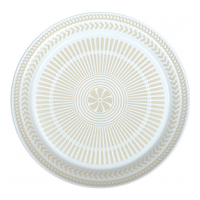Aulica White Dinner Plate