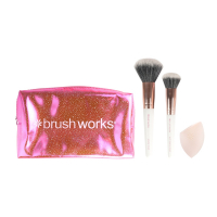 Brushworks Set de pinceaux de maquillage 'Travel'