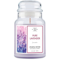 Purple River Bougie parfumée 'Pure Lavender' - 623 g