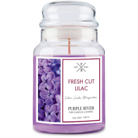 Purple River Bougie parfumée 'Fresh Cut Lilac' - 623 g