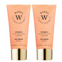 Warda 'Skin Glow Boost Vitamin C' Gel-Serum - 30 ml, 2 Stücke