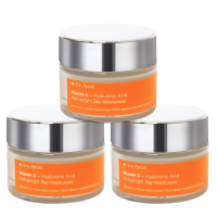 Dr. Eve_Ryouth 'Vitamin C + Hyaluronic Acid Hydrabright' Day Cream - 50 ml, 3 Pieces