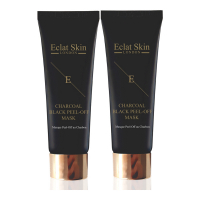 Eclat Skin London 'Charcoal Black' Peel-Off Mask - 50 ml, 2 Pieces