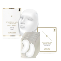Eclat Skin London Set de masques 'Hyaluronic Acid & Collagen + Rose' - 2 Pièces