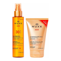 Nuxe 'Sun Huile Bronzante Haute Protection SPF30' Sonnenpflege Set - 2 Stücke