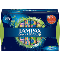Tampax Tampon 'Pearl Compak' - Super 36 Pièces