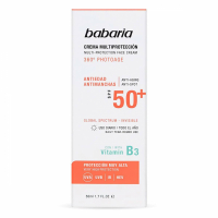 Babaria Crème solaire pour le visage 'Solar Multi Protection Anti Dark Spots SPF50+' - 50 ml