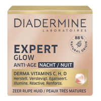 Diadermine 'Expert Glow Anti-aging' Nachtcreme - 50 ml
