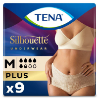 Tena Lady 'Silhouette - Size L' Incontinence Pads - 9 Pieces