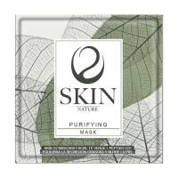 SKIN O2 Masque en feuille 'Green Tea & Peptides Purifying' - 22 g